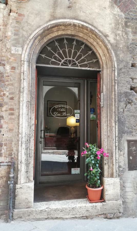 B&B Alle Due Porte Siena Exterior photo